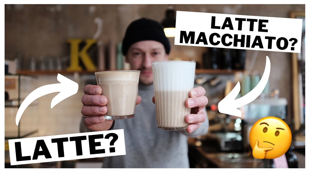 Latte VS Latte Macchiato VS Milchkaffee ? l Milchschaum & Unterschiede