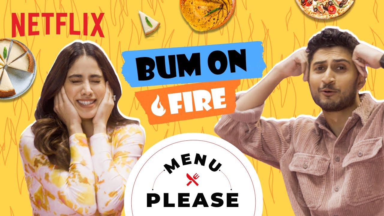 ⁣Janhvi Kapoor Ranks Her Ghar Ka Khana with @NikhilKini | Mili | Menu Please | Netflix India