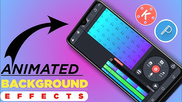 How To Make a Animated Background | Kinemaster latest editing make a animation background