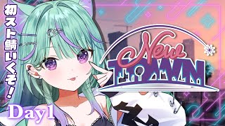 〖#NEWTOWN┆Day1〗初GTA✨NEWTOWNに行くぞ～！！〖日向りま┆Vtuber〗