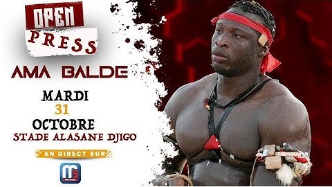 Direct Pikine : Suivez l'open press de Ama Baldé