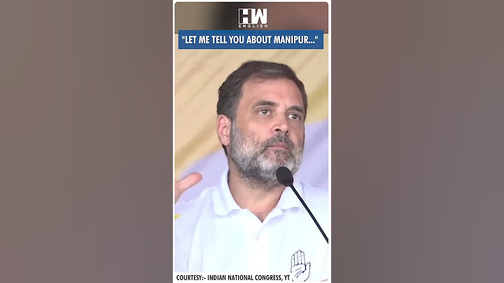 #Shorts | LoP Rahul Gandhi Speaks On Manipur | PM Modi | Congress | Jharkhand Assembly Election 2024