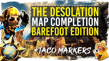 Guild Wars 2 - The Desolation Map Completion (Minimum-Mastery) with TacO Markers