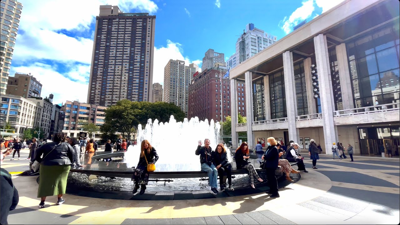 Lincoln Center & Upper west Side Walk In New York City YouTube
