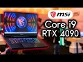 Ultra-Powerful Gaming Notebook: MSI Titan GT77 HX 13V | First Look #ces2023