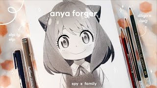 How to draw Anya Forger | Spy x Family | Step by step