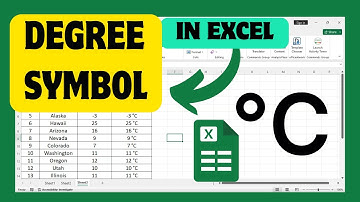 How To Insert degree Sign In Excel Sheet | degree symbol in excel #excel #exceltutorial #exceltips