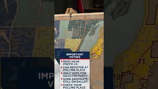 Election Day reminders