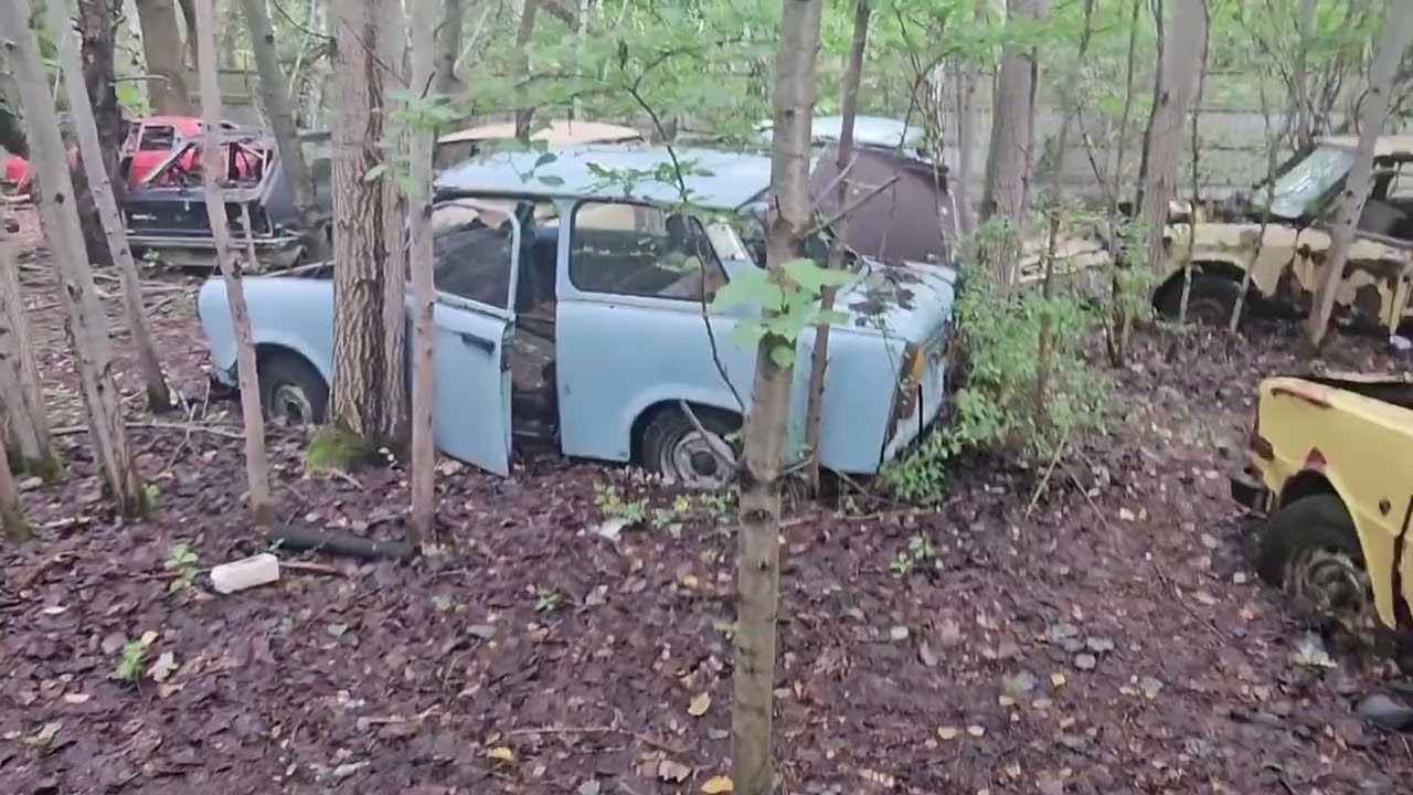 Autofriedhof in der Mitte Polens Lost Place Poland Urbex