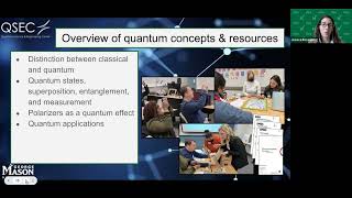 Information ACT-IAC Quantum Speaker Series w/ Dr. Jessica Rosenberg, GMU Update