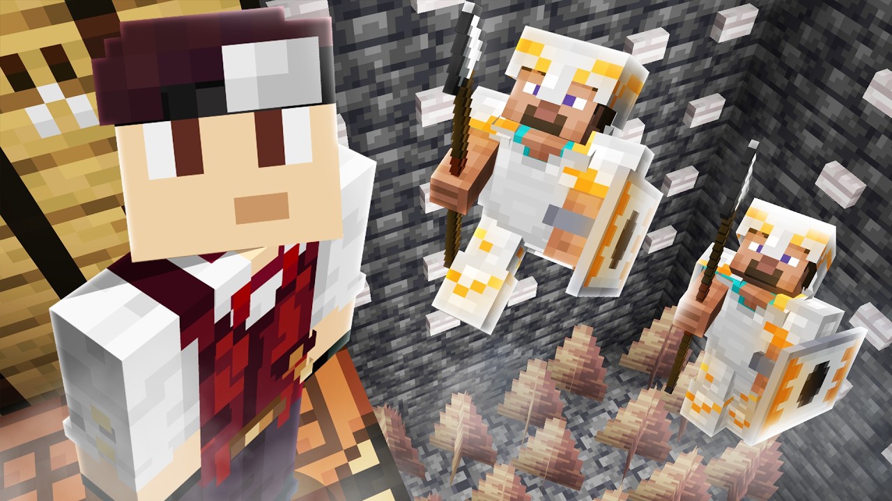 Παγίδευσα έναν ΕΠΙΚΙΝΔΥΝΟ Minecraft Πολιτισμό