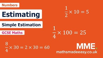 Numbers - Estimating (Video 1)