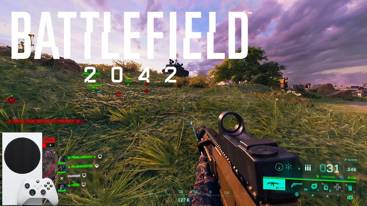 Battlefield 2042 Xbox Series S 128 Players Gameplay - YouTube