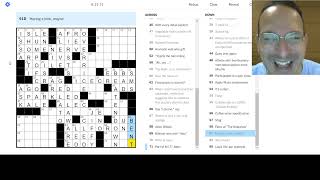 Brit enthralled in 2022* (10) 🦴⚽ Thursday New York Times Crossword - 5-16-24