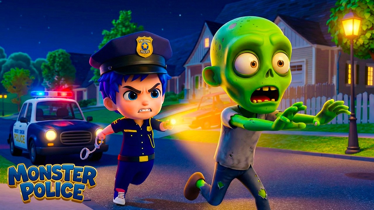 🔴 LIVE | Monster Police To The Rescue! 🚨 Baby Blue Kids Songs