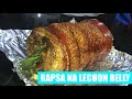 Rapsa na Lechon Belly without oven