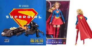 New Supergirl Movie Popcorn buckets & Mattel Doll revealed 