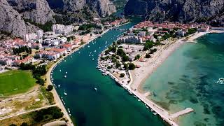 Discover the HIDDEN PARADISE of Omis with Breathtaking Aerial Views