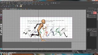 Run Cycle - 3D Animation Process (Time-lapse)