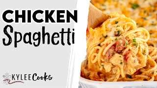 Creamy Chicken Spaghetti