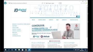 Instalacion de Certificados