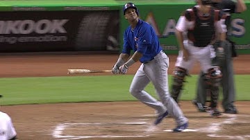 CHC@MIA: Castro drills a three-run home run to left