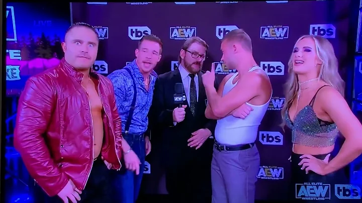 Anna Jay chokes out crew member AEW JAS