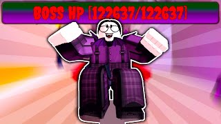 DEFEATING THE NEW HACKULA BOSS IN ROBLOX ARSENAL UPDATE