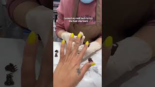 save and try this nail polish nail art with clature 💅#clips #clature #hack #ytshorts