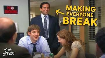 Hilarious Steve Carell BLOOPERS VS Actual Scene - The Office US