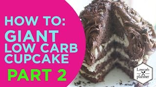 In this blog post you will learn how to make a big cupcake from
scratch. gluten free, low carb and sugar free. free peanut butter c...