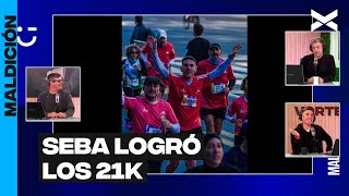SEBA QUEDÓ 13.700° EN LA MARATÓN DE LOS 21k | #Maldicion | COMPLETO 26/08
