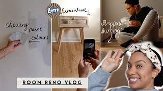 CHOOSING COLOURS AND HOMEWARE SHOPPING | Stripping the skirting boards | Shade Shannon