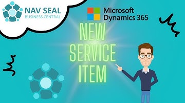 Service Item creation | NAV SEAL