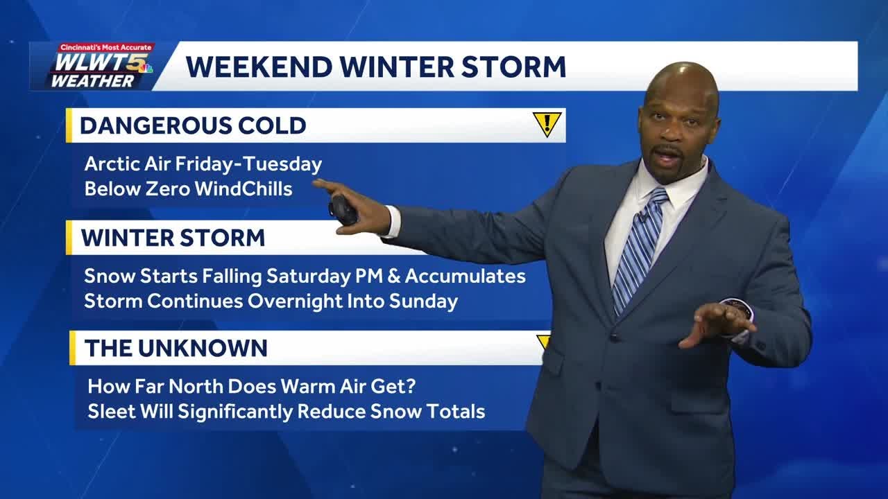 A Weekend Winter Storm Threatens Cincinnati