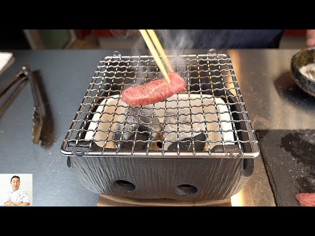 Worlds Best Beef On Binchotan Charcoal Grill | Japanese Miyazaki Wagyu A5 Strip Steak