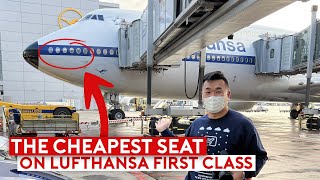 The Full Lufthansa B747-8 First Class Experience + First Class Terminal