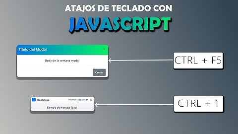 Atajos de teclado con Javascript - Shortcut JS
