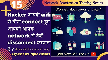 Deauthentication Attack against multiple client  (Disconnecting Any Device From any Network )