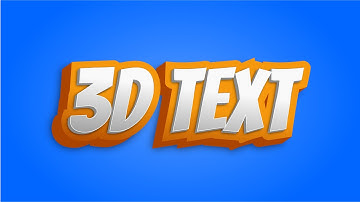 3d Text Effect on Inkscape