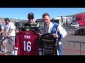 Domi Meets IndyCar Driver Kimball to Discuss Diabetes
