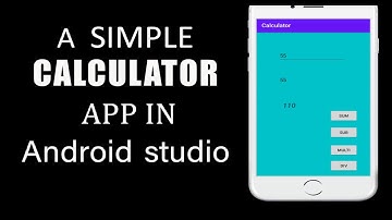 How To Create Simple Calculator App in Android Studio |Build simple CALCULATOR App in JUST 10minutes