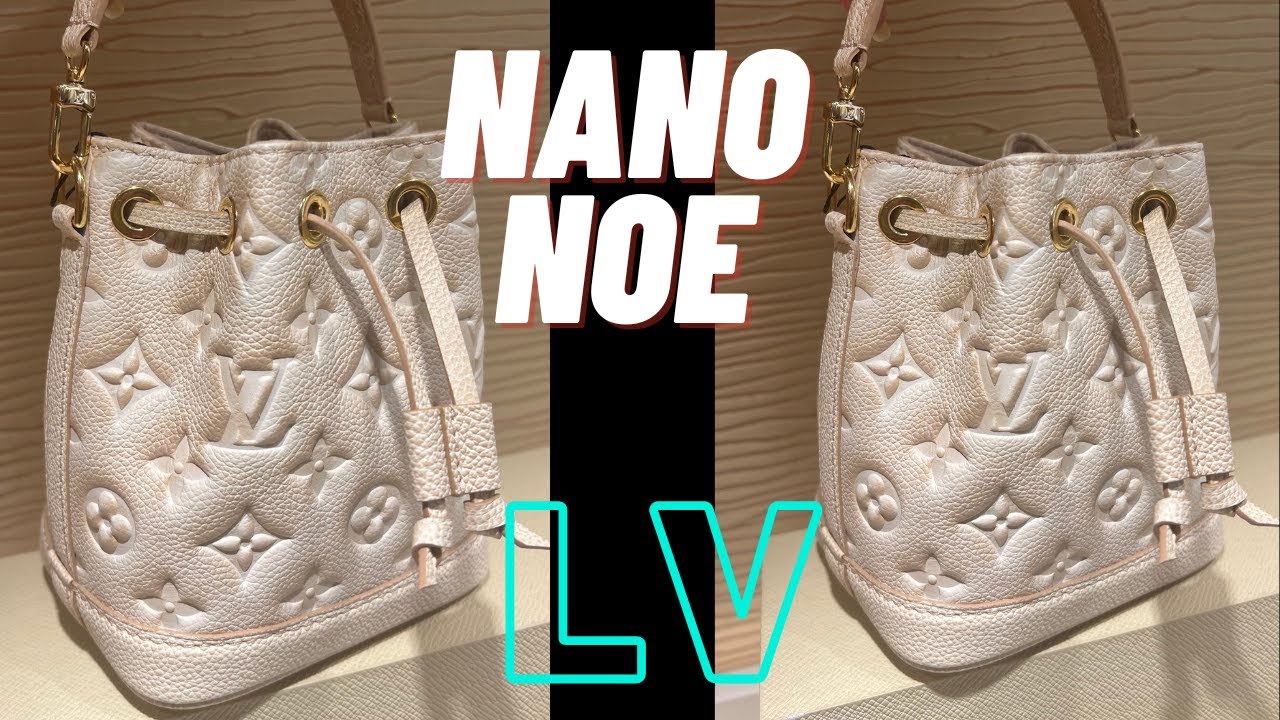 Louis Vuitton Nano Noe Monogram New with Dustbag and Box