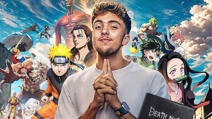 Top 10 d’animés à voir absolument ! (Je fais ma tier list spécial anime)