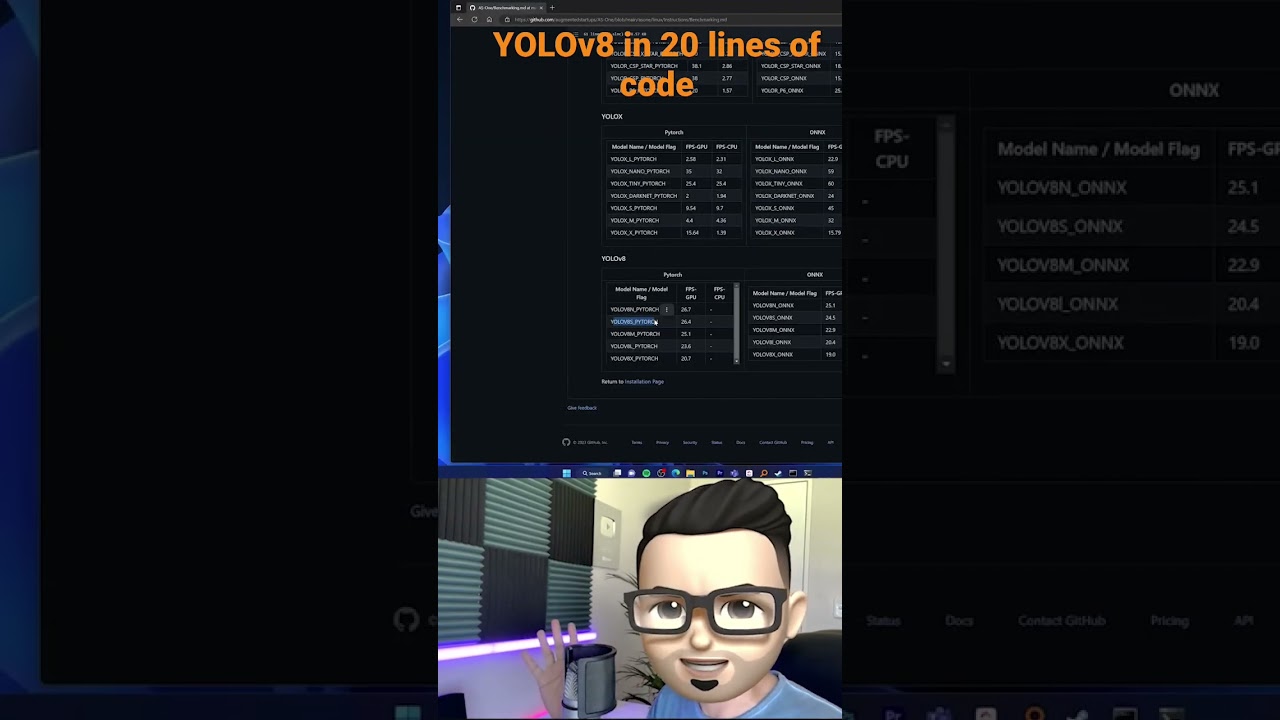 Yolov8 in 20 lines of code!