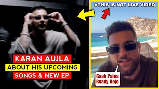 Karan Aujla Live Talking About His New Song & Album In His Latest Live Stream | Winning Speech Song