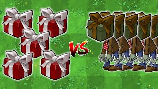 PVZ Fusion 2.1.4 Challenge - 5 Plant Boxes vs 5 Zombie Boxes