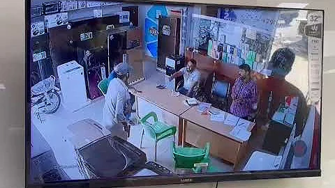 CCTV daketi k doran Sheri ny daket pkar lia
