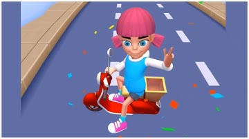 Paper Boy Race 🛵💯 All Levels Gameplay Walkthrough New Android, ios game #shorts