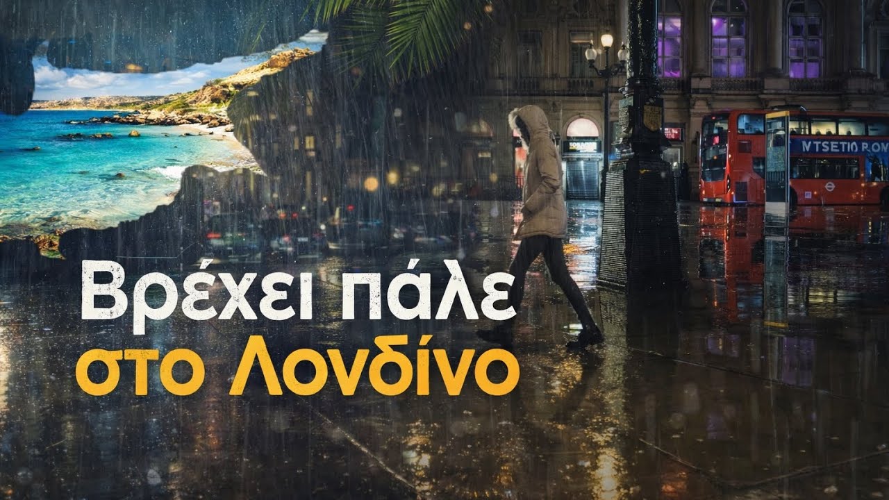 Βρέχει πάλε στο Λονδίνο | It's Raining again in London | Greek Zeibekiko Song | Cyprus & Diaspora 